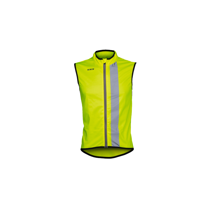 Gilet jaune de sécurité fluo adulte (vélo, running, trottinette)
