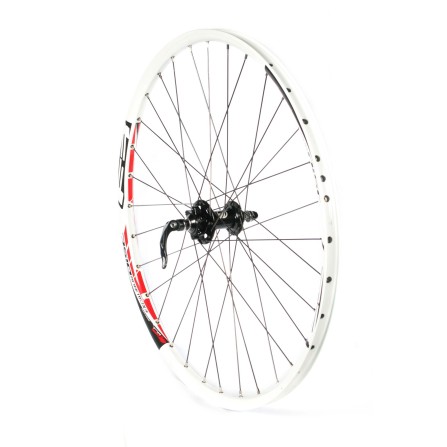 Roue avant 26" FREE RIDE ERTRO 28X559 Disc blanc