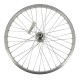 Roue arrière 20" à ecrous ETRTO 406X21C roue libre