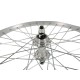 Roue arrière 20" à ecrous ETRTO 406X21C roue libre