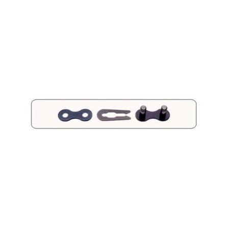 Attache rapide lot de 2 - Classique 1/2" x 1/8" - Noire