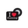 Accroches dossards magnétiques BIBBITS I love Running