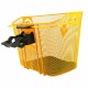 Panier acier XXL jaune avec fixation MTS3