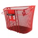 Panier Acier XXL Rouge avec fixation MTS3