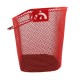 Panier Acier XXL Rouge avec fixation MTS3