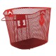 Panier Acier XXL Rouge avec fixation MTS3