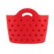 Panier Trendy One fixation porte-bagages rouge