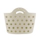 Panier Trendy One fixation porte-bagages sable blanc