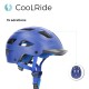 Casque adulte urbain avec LED Taille M (55/58 cm)