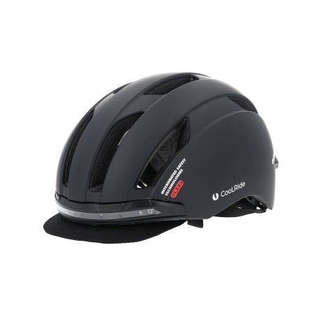 Casque urbain avec clignotant intégré T 52/58 cm