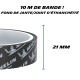 Fond de jante tubeless 21 mm x 10M