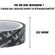 Fond de jante tubeless 32 mm x 10M