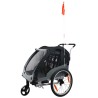 Remorque enfant convertible poussette Kiid Journey