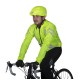 Housse de casque réfléchissante jaune - imperméable