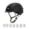 Casque city noir fonction SOS